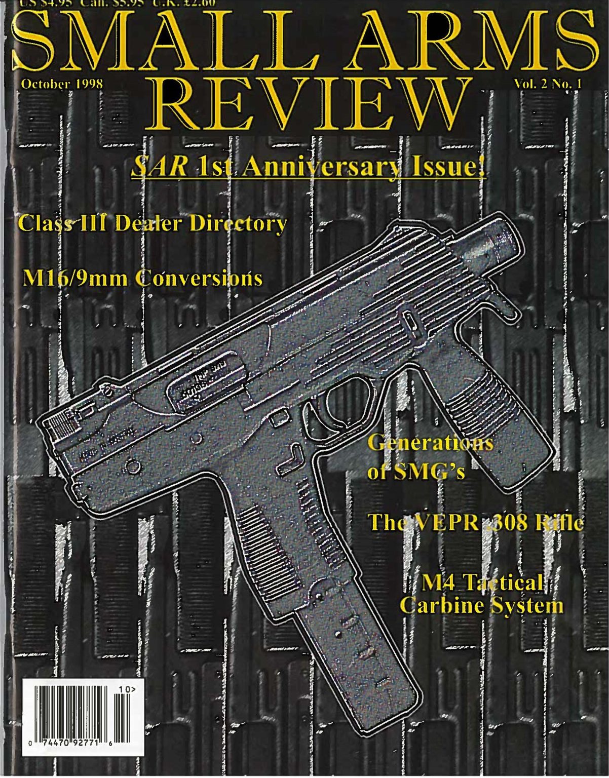 Small Arms Review Back Issue Volume 2 Number 1 October 1998   SAR.V2N1 1202x1536 